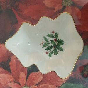 Lenox Christmas Tree Candy Dish